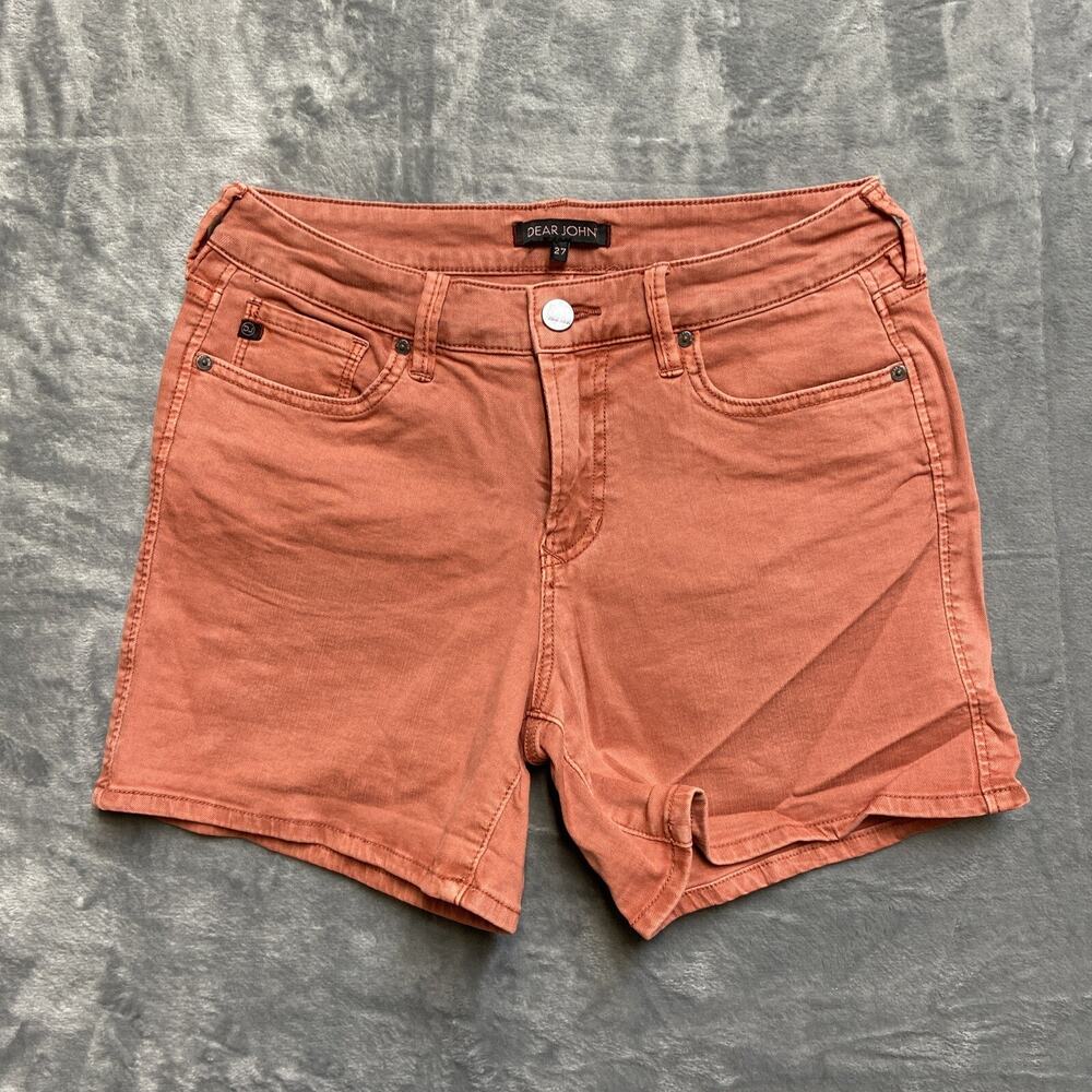 Dear John Denim American Classic Shorts Jeans‎ Women’s Size 27 Orange